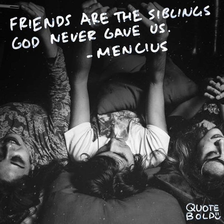 citations de meilleur ami - Mencius