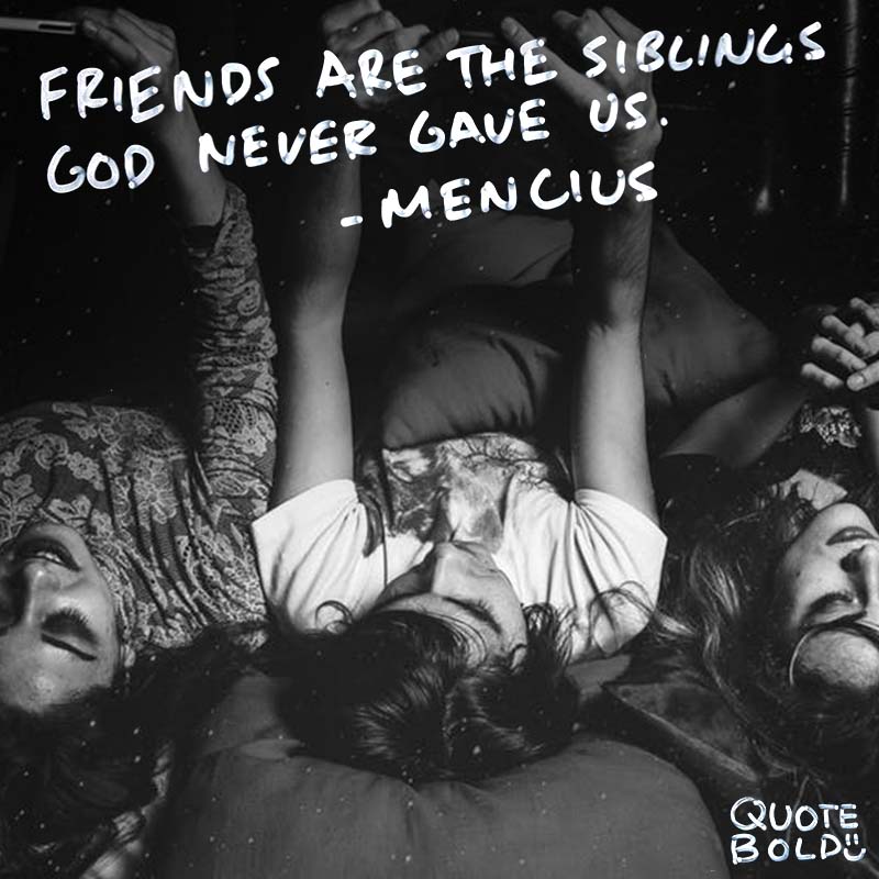 цитати за най-добър приятел - Mencius