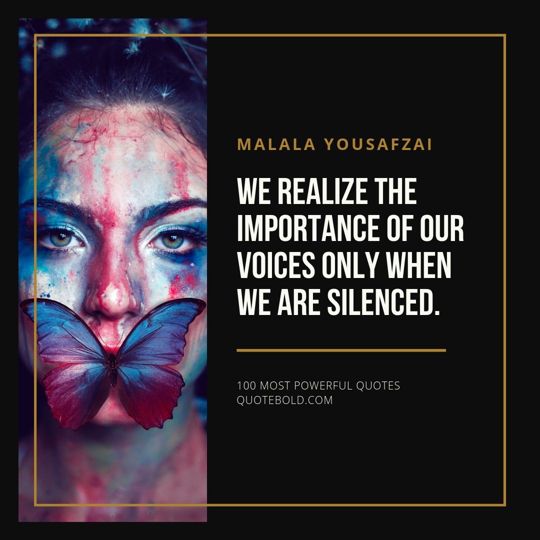 The 100 Most Powerful Quotes Ever Spoken QuoteBold