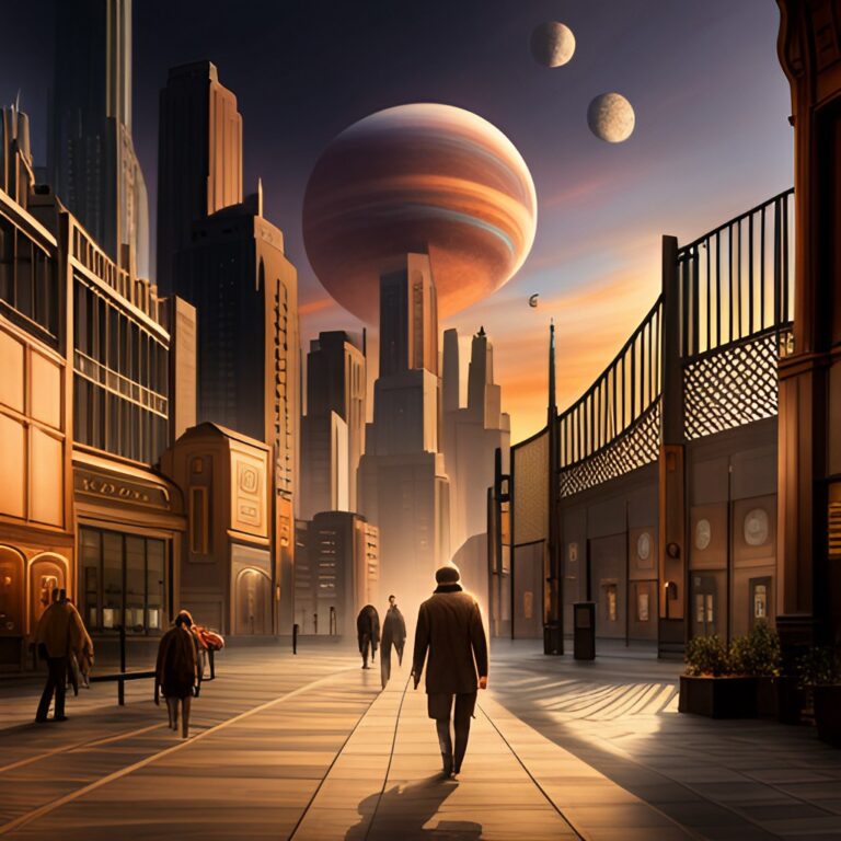 science fiction writing prompt setting